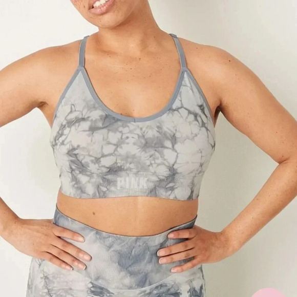 PINK Victoria's Secret Other - Victoria’s Secret PINK sports bra, longline. Size Small women. Grey. Comfy
